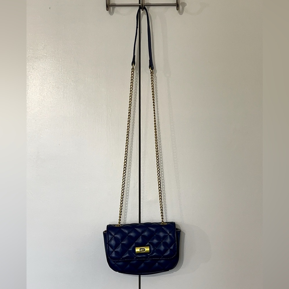 EC J.Crew Quilted Chain Purse